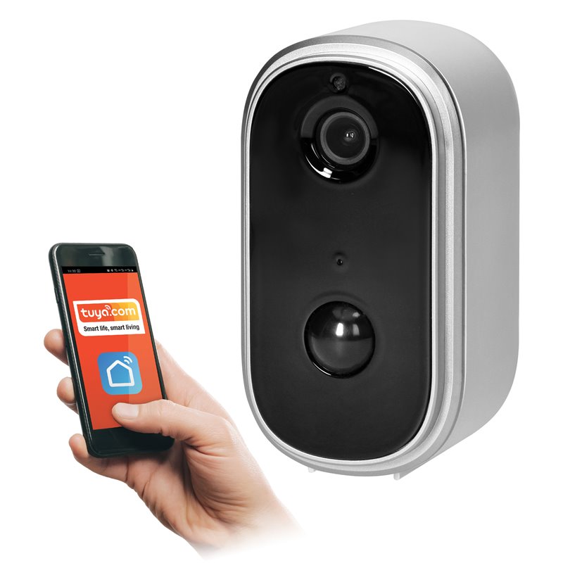 BEZPRZEWODOWA ZEWNĘTRZNA KAMERA IP Z WIFI KOMUNIKACJA ZE SMARTFONEM Z APLIKACJĄ TUYA, IP65, INTERKOM, PAMIĘĆ ORNO BEZPRZEWODOWA ZEWNĘTRZNA KAMERA IP Z WIFI KOMUNIKACJA ZE SMARTFONEM Z APLIKACJĄ TUYA, IP65, INTERKOM, PAMIĘĆ ORNO