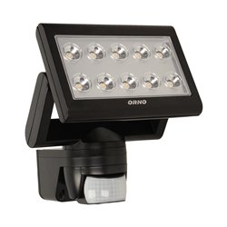 SIROCCO LED 25W, NAŚWIETLACZ Z CZUJNIKIEM RUCHU, 1500LM, IP44, 4000K CZARNY ORNO SIROCCO LED 25W, NAŚWIETLACZ Z CZUJNIKIEM RUCHU, 1500LM, IP44, 4000K CZARNY ORNO