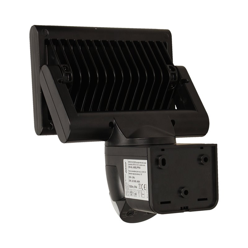 SIROCCO LED 25W, NAŚWIETLACZ Z CZUJNIKIEM RUCHU, 1500LM, IP44, 4000K CZARNY ORNO SIROCCO LED 25W, NAŚWIETLACZ Z CZUJNIKIEM RUCHU, 1500LM, IP44, 4000K CZARNY ORNO
