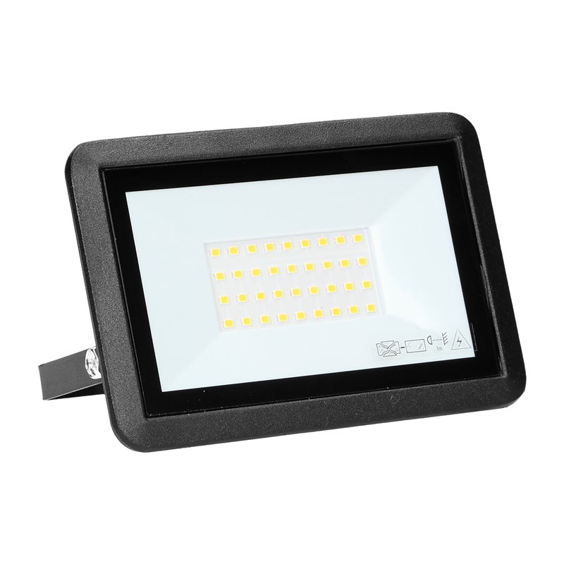 BULLED 30W NAŚWIETLACZ 2400LM, IP65, 4000K, ALU+SZKŁO ORNO BULLED 30W NAŚWIETLACZ 2400LM, IP65, 4000K, ALU+SZKŁO ORNO