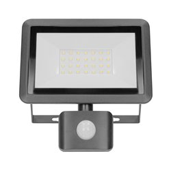 BULLED S 30W NAŚWIETLACZ Z PIR, 2400LM, IP44, 4000K, ALU+SZKŁO ORNO BULLED S 30W NAŚWIETLACZ Z PIR, 2400LM, IP44, 4000K, ALU+SZKŁO ORNO