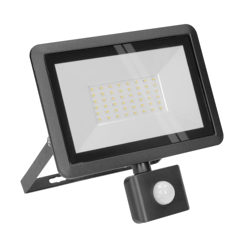BULLED S 50W NAŚWIETLACZ Z PIR, 4000LM, IP44, 4000K, ALU+SZKŁO ORNO BULLED S 50W NAŚWIETLACZ Z PIR, 4000LM, IP44, 4000K, ALU+SZKŁO ORNO