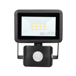 BULLED S 10W NAŚWIETLACZ Z PIR, 800LM, IP44, 4000K, ALU+SZKŁO ORNO BULLED S 10W NAŚWIETLACZ Z PIR, 800LM, IP44, 4000K, ALU+SZKŁO ORNO