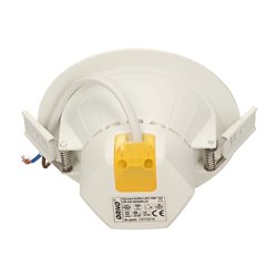 AURA LED 10W, OPRAWA DOWNLIGHT, PODTYNKOWA, 850LM, 3000K, BIAŁA, WBUDOWANY ZASILACZ LED ORNO AURA LED 10W, OPRAWA DOWNLIGHT, PODTYNKOWA, 850LM, 3000K, BIAŁA, WBUDOWANY ZASILACZ LED ORNO