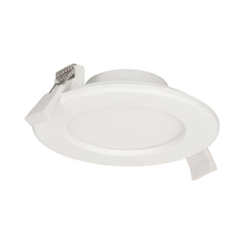 EURUS LED 9W, OPRAWA DOWNLIGHT, PODTYNKOWA, OKRĄGŁA, 480LM, 4000K, BIAŁA, WBUDOWANY ZASILACZ LED ORNO