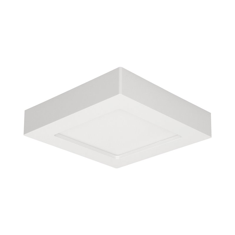 LETI LED 12W, OPRAWA DOWNLIGHT, NATYNKOWA, KWADRATOWA, 780LM, 4000K, BIAŁA, WBUDOWANY ZASILACZ LED ORNO