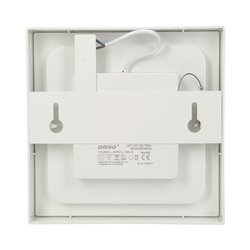 LETI LED 12W, OPRAWA DOWNLIGHT, NATYNKOWA, KWADRATOWA, 780LM, 4000K, BIAŁA, WBUDOWANY ZASILACZ LED ORNO LETI LED 12W, OPRAWA DOWNLIGHT, NATYNKOWA, KWADRATOWA, 780LM, 4000K, BIAŁA, WBUDOWANY ZASILACZ LED ORNO