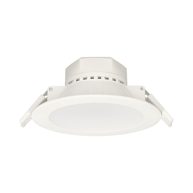 AURA LED 12W, OPRAWA DOWNLIGHT, PODTYNKOWA, 950LM, 3000K, BIAŁA, WBUDOWANY ZASILACZ LED ORNO