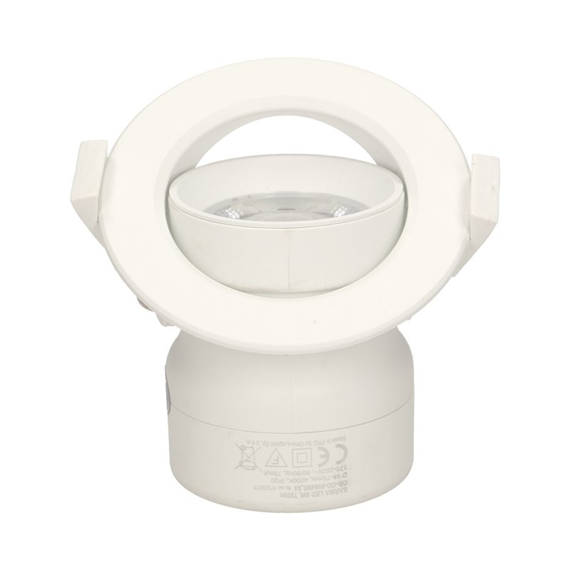 SARMA LED 9W, OPRAWA DOWNLIGHT, PODTYNKOWA, RUCHOMA, 720LM, 4000K, WBUDOWANY ZASILACZ LED ORNO SARMA LED 9W, OPRAWA DOWNLIGHT, PODTYNKOWA, RUCHOMA, 720LM, 4000K, WBUDOWANY ZASILACZ LED ORNO