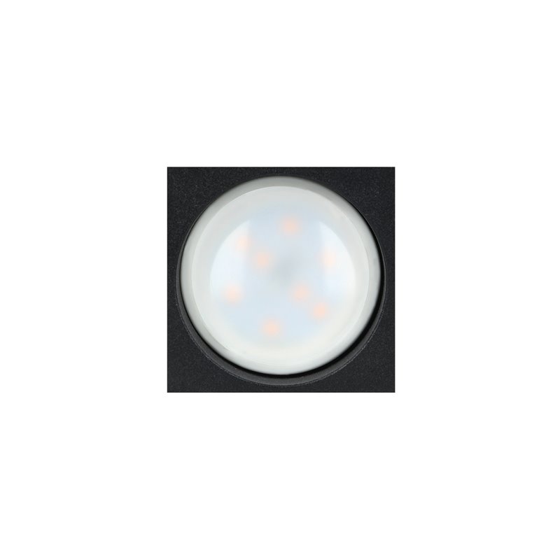 BARBRA DLS GU10 DOWNLIGHT MAX 50W, IP20, KWADRAT, CZARNY, ALUMINIUM ORNO BARBRA DLS GU10 DOWNLIGHT MAX 50W, IP20, KWADRAT, CZARNY, ALUMINIUM ORNO