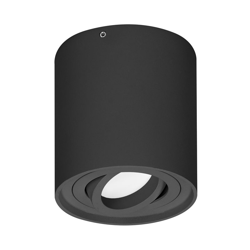 CAROLIN DLR GU10 DOWNLIGHT MAX 35W, IP20, OKRĄGŁY, CZARNY ORNO