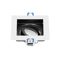 YOP RAMKA DEKORACYJNA OPRAWY PUNKTOWEJ, MR16/GU10 MAX 50W, REGULOWANA BIAŁA+CZARNA ORNO YOP RAMKA DEKORACYJNA OPRAWY PUNKTOWEJ, MR16/GU10 MAX 50W, REGULOWANA BIAŁA+CZARNA ORNO
