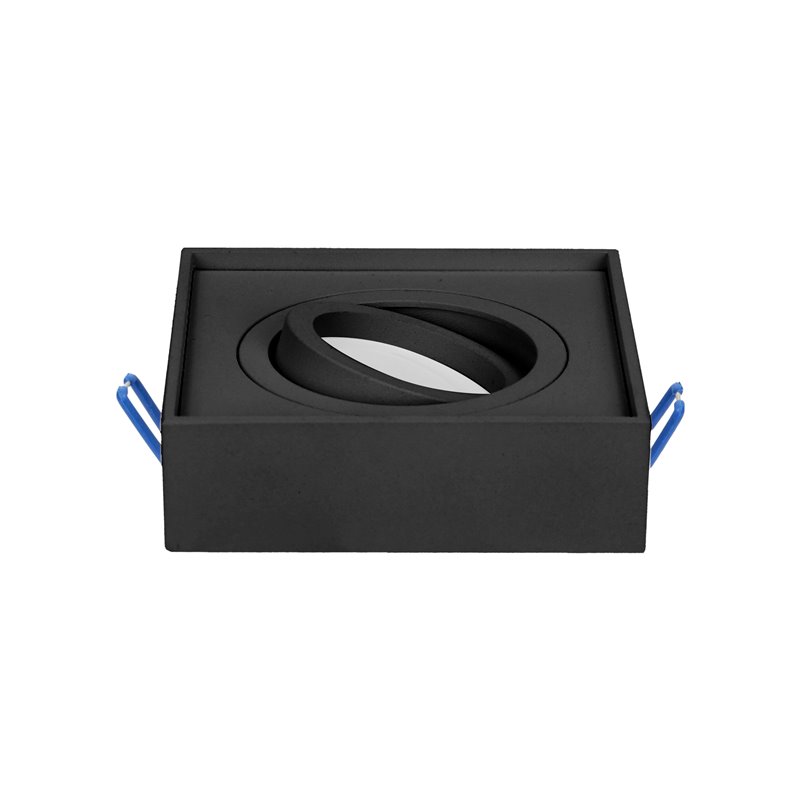 SORMUS S RAMKA DEKORACYJNA OPRAWY PUNKTOWEJ, MR16/GU10 MAX 50W, REGULOWANA, KWADRAT, CZARNA ORNO SORMUS S RAMKA DEKORACYJNA OPRAWY PUNKTOWEJ, MR16/GU10 MAX 50W, REGULOWANA, KWADRAT, CZARNA ORNO