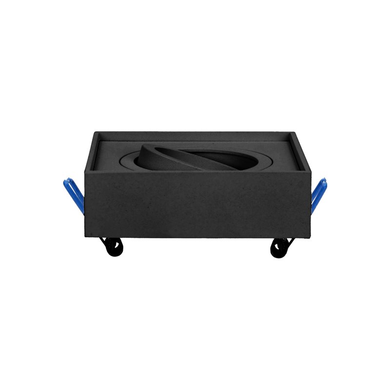 SORMUS S RAMKA DEKORACYJNA OPRAWY PUNKTOWEJ, MR16/GU10 MAX 50W, REGULOWANA, KWADRAT, CZARNA ORNO SORMUS S RAMKA DEKORACYJNA OPRAWY PUNKTOWEJ, MR16/GU10 MAX 50W, REGULOWANA, KWADRAT, CZARNA ORNO
