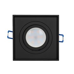SORMUS S RAMKA DEKORACYJNA OPRAWY PUNKTOWEJ, MR16/GU10 MAX 50W, REGULOWANA, KWADRAT, CZARNA ORNO SORMUS S RAMKA DEKORACYJNA OPRAWY PUNKTOWEJ, MR16/GU10 MAX 50W, REGULOWANA, KWADRAT, CZARNA ORNO