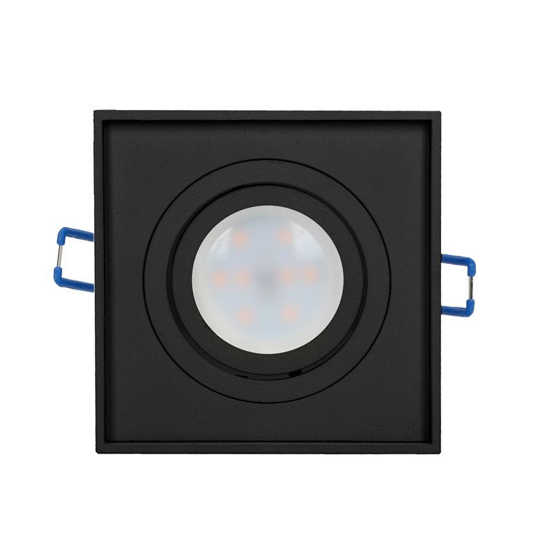 SORMUS S RAMKA DEKORACYJNA OPRAWY PUNKTOWEJ, MR16/GU10 MAX 50W, REGULOWANA, KWADRAT, CZARNA ORNO SORMUS S RAMKA DEKORACYJNA OPRAWY PUNKTOWEJ, MR16/GU10 MAX 50W, REGULOWANA, KWADRAT, CZARNA ORNO
