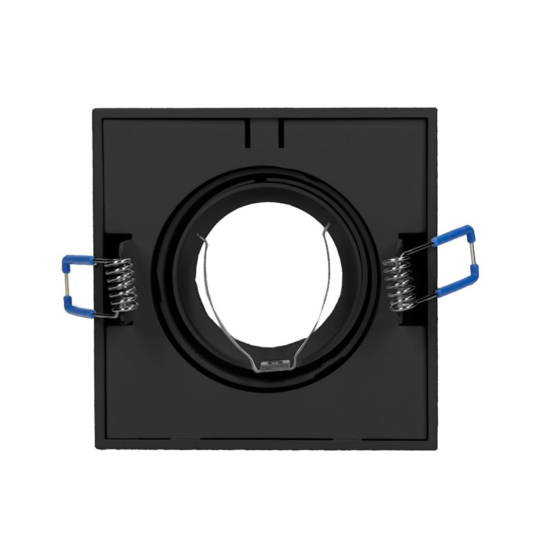 SORMUS S RAMKA DEKORACYJNA OPRAWY PUNKTOWEJ, MR16/GU10 MAX 50W, REGULOWANA, KWADRAT, CZARNA ORNO SORMUS S RAMKA DEKORACYJNA OPRAWY PUNKTOWEJ, MR16/GU10 MAX 50W, REGULOWANA, KWADRAT, CZARNA ORNO
