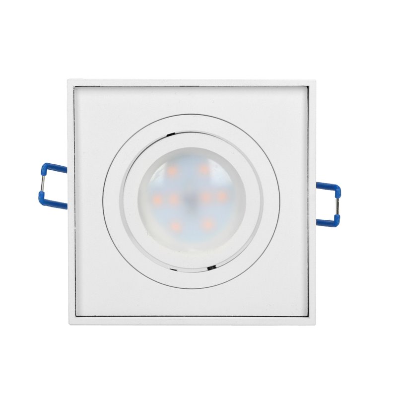 SORMUS S RAMKA DEKORACYJNA OPRAWY PUNKTOWEJ, MR16/GU10 MAX 50W, REGULOWANA, KWADRAT, BIAŁA ORNO SORMUS S RAMKA DEKORACYJNA OPRAWY PUNKTOWEJ, MR16/GU10 MAX 50W, REGULOWANA, KWADRAT, BIAŁA ORNO