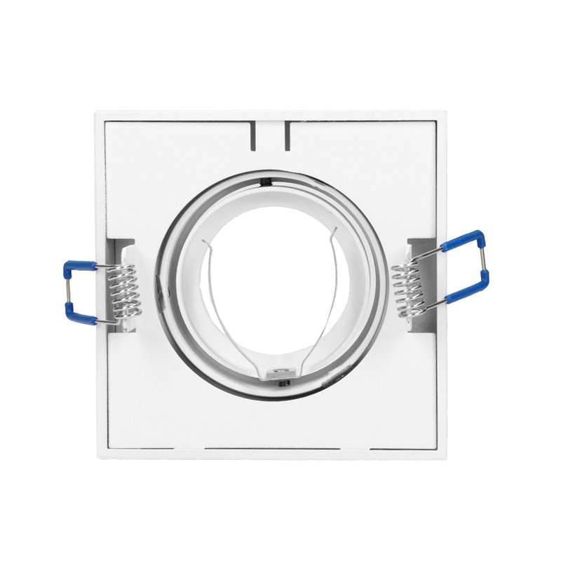 SORMUS S RAMKA DEKORACYJNA OPRAWY PUNKTOWEJ, MR16/GU10 MAX 50W, REGULOWANA, KWADRAT, BIAŁA ORNO SORMUS S RAMKA DEKORACYJNA OPRAWY PUNKTOWEJ, MR16/GU10 MAX 50W, REGULOWANA, KWADRAT, BIAŁA ORNO