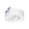 SORMUS R RAMKA DEKORACYJNA OPRAWY PUNKTOWEJ, MR16/GU10 MAX 50W, REGULOWANA, KOŁO, BIAŁA ORNO SORMUS R RAMKA DEKORACYJNA OPRAWY PUNKTOWEJ, MR16/GU10 MAX 50W, REGULOWANA, KOŁO, BIAŁA ORNO