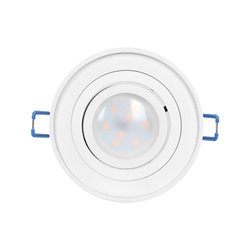 SORMUS R RAMKA DEKORACYJNA OPRAWY PUNKTOWEJ, MR16/GU10 MAX 50W, REGULOWANA, KOŁO, BIAŁA ORNO SORMUS R RAMKA DEKORACYJNA OPRAWY PUNKTOWEJ, MR16/GU10 MAX 50W, REGULOWANA, KOŁO, BIAŁA ORNO