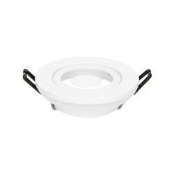 DARI S RAMKA DEKORACYJNA OPRAWY PUNKTOWEJ, MR16/GU10 MAX 50W, OKRĄG, BIAŁA IP44 ORNO DARI S RAMKA DEKORACYJNA OPRAWY PUNKTOWEJ, MR16/GU10 MAX 50W, OKRĄG, BIAŁA IP44 ORNO