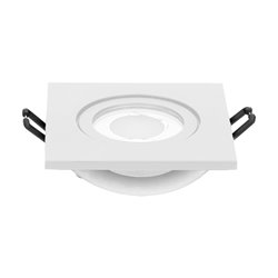 DARI S RAMKA DEKORACYJNA OPRAWY PUNKTOWEJ, MR16/GU10 MAX 50W, KWADRAT, BIAŁA IP44 ORNO DARI S RAMKA DEKORACYJNA OPRAWY PUNKTOWEJ, MR16/GU10 MAX 50W, KWADRAT, BIAŁA IP44 ORNO