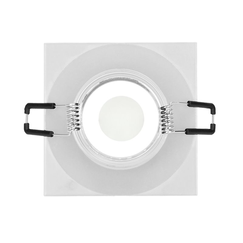 DARI S RAMKA DEKORACYJNA OPRAWY PUNKTOWEJ, MR16/GU10 MAX 50W, KWADRAT, BIAŁA IP44 ORNO DARI S RAMKA DEKORACYJNA OPRAWY PUNKTOWEJ, MR16/GU10 MAX 50W, KWADRAT, BIAŁA IP44 ORNO