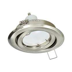 SUTRI RM RAMKA DEKORACYJNA OPRAWY PUNKTOWEJ, MR16/GU10 MAX 50W, OKRĄGŁA, REGULOWANA, SATYNA ORNO SUTRI RM RAMKA DEKORACYJNA OPRAWY PUNKTOWEJ, MR16/GU10 MAX 50W, OKRĄGŁA, REGULOWANA, SATYNA ORNO