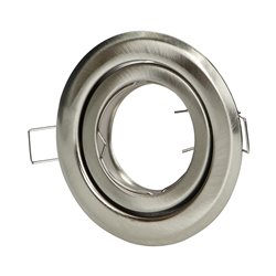 SUTRI RM RAMKA DEKORACYJNA OPRAWY PUNKTOWEJ, MR16/GU10 MAX 50W, OKRĄGŁA, REGULOWANA, SATYNA ORNO SUTRI RM RAMKA DEKORACYJNA OPRAWY PUNKTOWEJ, MR16/GU10 MAX 50W, OKRĄGŁA, REGULOWANA, SATYNA ORNO