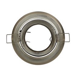 SUTRI RM RAMKA DEKORACYJNA OPRAWY PUNKTOWEJ, MR16/GU10 MAX 50W, OKRĄGŁA, REGULOWANA, SATYNA ORNO SUTRI RM RAMKA DEKORACYJNA OPRAWY PUNKTOWEJ, MR16/GU10 MAX 50W, OKRĄGŁA, REGULOWANA, SATYNA ORNO