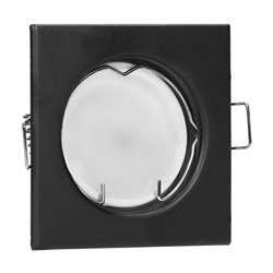 SUTRI SC RAMKA DEKORACYJNA OPRAWY PUNKTOWEJ, MR16/GU10 MAX 50W, KWADRAT, STAŁY, CZARNY ORNO SUTRI SC RAMKA DEKORACYJNA OPRAWY PUNKTOWEJ, MR16/GU10 MAX 50W, KWADRAT, STAŁY, CZARNY ORNO
