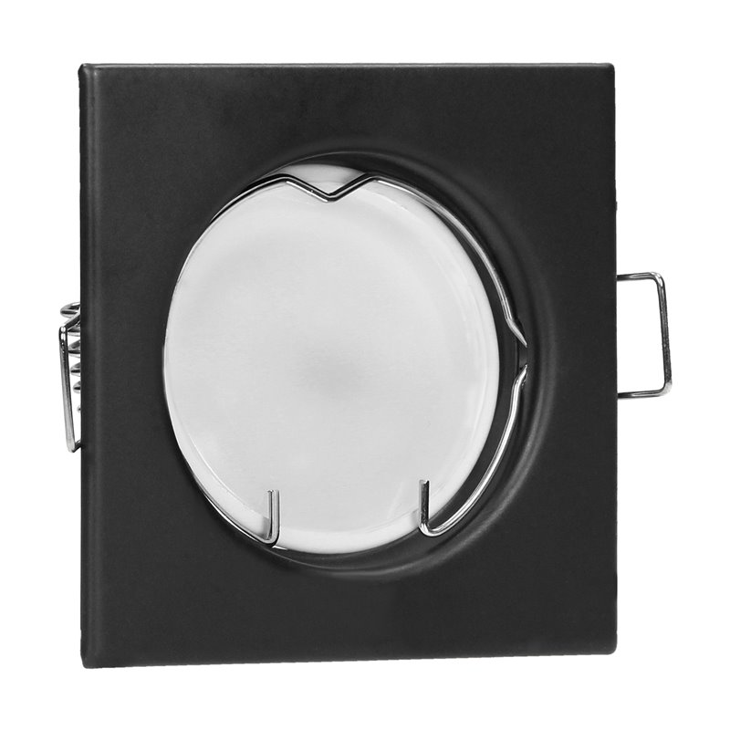 SUTRI SC RAMKA DEKORACYJNA OPRAWY PUNKTOWEJ, MR16/GU10 MAX 50W, KWADRAT, STAŁY, CZARNY ORNO SUTRI SC RAMKA DEKORACYJNA OPRAWY PUNKTOWEJ, MR16/GU10 MAX 50W, KWADRAT, STAŁY, CZARNY ORNO