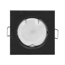 SUTRI SC RAMKA DEKORACYJNA OPRAWY PUNKTOWEJ, MR16/GU10 MAX 50W, KWADRAT, STAŁY, CZARNY ORNO SUTRI SC RAMKA DEKORACYJNA OPRAWY PUNKTOWEJ, MR16/GU10 MAX 50W, KWADRAT, STAŁY, CZARNY ORNO