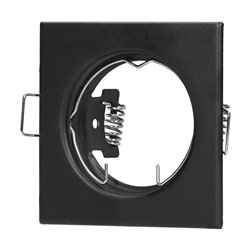 SUTRI SC RAMKA DEKORACYJNA OPRAWY PUNKTOWEJ, MR16/GU10 MAX 50W, KWADRAT, STAŁY, CZARNY ORNO SUTRI SC RAMKA DEKORACYJNA OPRAWY PUNKTOWEJ, MR16/GU10 MAX 50W, KWADRAT, STAŁY, CZARNY ORNO