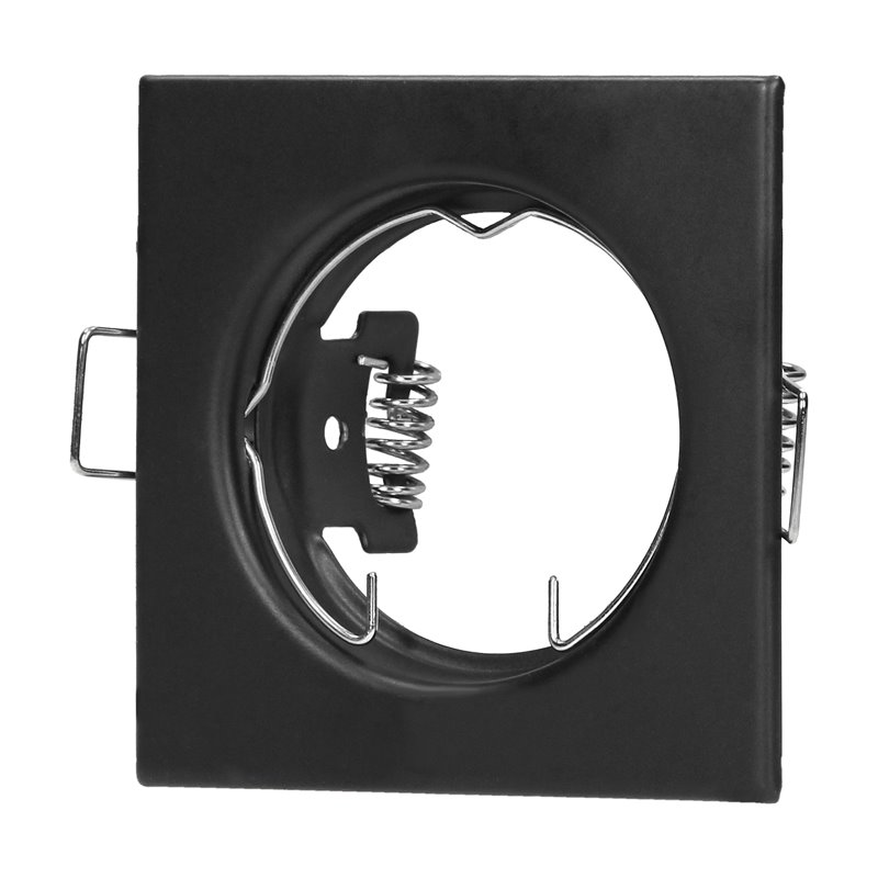 SUTRI SC RAMKA DEKORACYJNA OPRAWY PUNKTOWEJ, MR16/GU10 MAX 50W, KWADRAT, STAŁY, CZARNY ORNO SUTRI SC RAMKA DEKORACYJNA OPRAWY PUNKTOWEJ, MR16/GU10 MAX 50W, KWADRAT, STAŁY, CZARNY ORNO