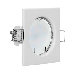 SUTRI SC RAMKA DEKORACYJNA OPRAWY PUNKTOWEJ, MR16/GU10 MAX 50W, KWADRAT, STAŁY, BIAŁY ORNO SUTRI SC RAMKA DEKORACYJNA OPRAWY PUNKTOWEJ, MR16/GU10 MAX 50W, KWADRAT, STAŁY, BIAŁY ORNO