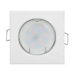 SUTRI SC RAMKA DEKORACYJNA OPRAWY PUNKTOWEJ, MR16/GU10 MAX 50W, KWADRAT, STAŁY, BIAŁY ORNO SUTRI SC RAMKA DEKORACYJNA OPRAWY PUNKTOWEJ, MR16/GU10 MAX 50W, KWADRAT, STAŁY, BIAŁY ORNO