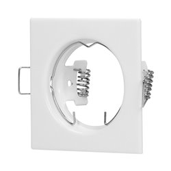 SUTRI SC RAMKA DEKORACYJNA OPRAWY PUNKTOWEJ, MR16/GU10 MAX 50W, KWADRAT, STAŁY, BIAŁY ORNO SUTRI SC RAMKA DEKORACYJNA OPRAWY PUNKTOWEJ, MR16/GU10 MAX 50W, KWADRAT, STAŁY, BIAŁY ORNO