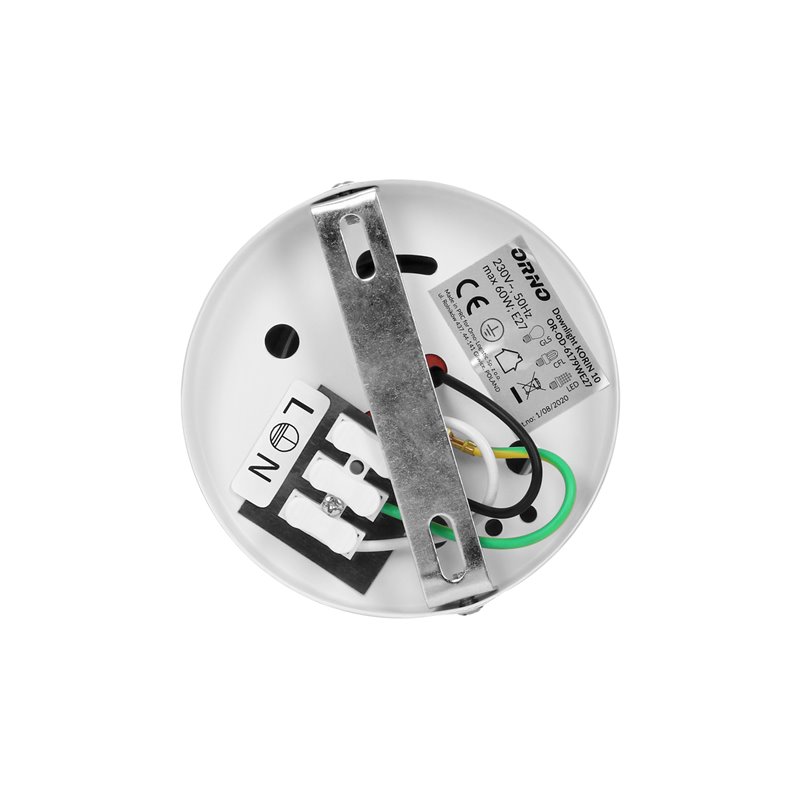 KORIN 10, OPRAWA TYPU DOWNLIGHT, 60W, E27, STAL, BIAŁA ORNO KORIN 10, OPRAWA TYPU DOWNLIGHT, 60W, E27, STAL, BIAŁA ORNO