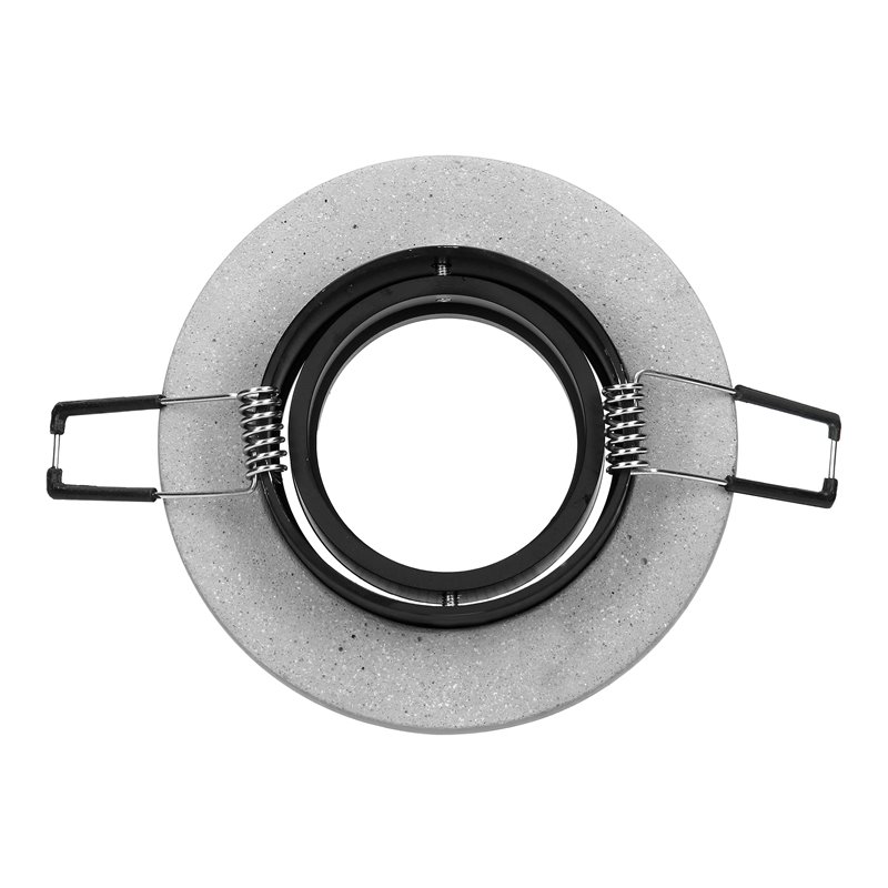 HALISI RM RAMKA DEKORACYJNA OPRAWY PUNKTOWEJ, MR16/GU10 MAX 50W, KOŁO, RUCHOMA, CZARNA ORNO HALISI RM RAMKA DEKORACYJNA OPRAWY PUNKTOWEJ, MR16/GU10 MAX 50W, KOŁO, RUCHOMA, CZARNA ORNO