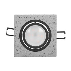 HALISI SM RAMKA DEKORACYJNA OPRAWY PUNKTOWEJ, MR16/GU10 MAX 50W, KWADRAT, RUCHOMA, CZARNA ORNO HALISI SM RAMKA DEKORACYJNA OPRAWY PUNKTOWEJ, MR16/GU10 MAX 50W, KWADRAT, RUCHOMA, CZARNA ORNO