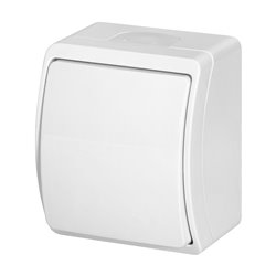 ŁĄCZNIK JEDNOBIEGUNOWY N/T AQUATIC, IP44, BIAŁY, 10 SZT. ORNO ŁĄCZNIK JEDNOBIEGUNOWY N/T AQUATIC, IP44, BIAŁY, 10 SZT. ORNO