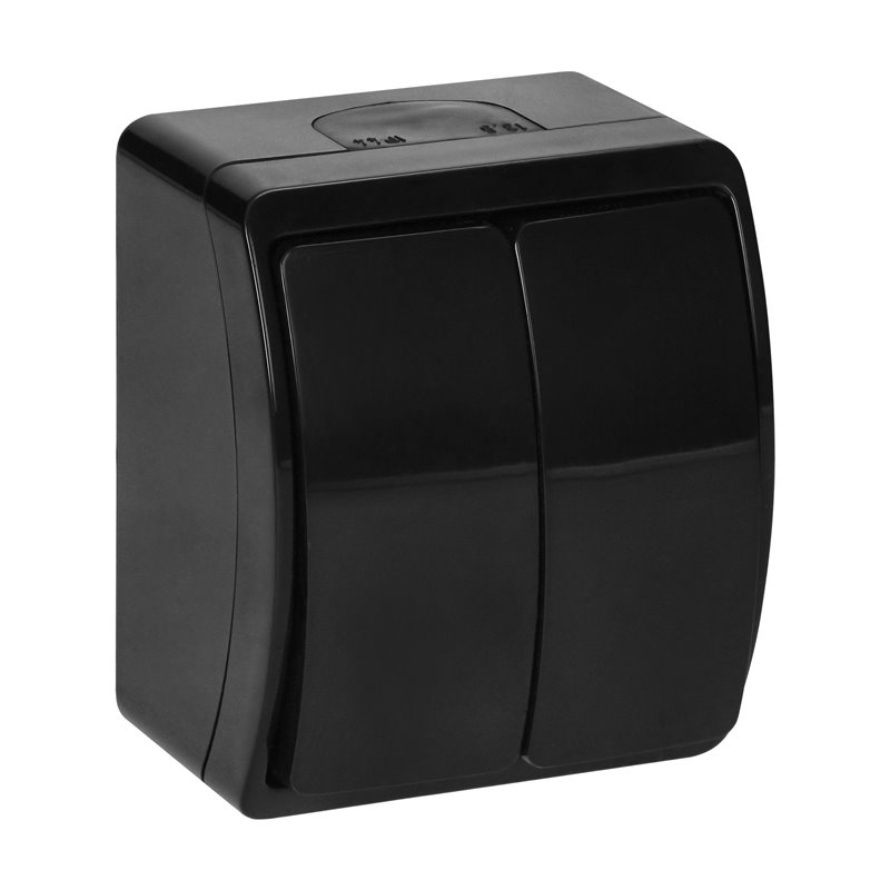 ŁĄCZNIK ŚWIECZNIKOWY N/T AQUATIC, IP44, CZARNY ORNO ŁĄCZNIK ŚWIECZNIKOWY N/T AQUATIC, IP44, CZARNY ORNO