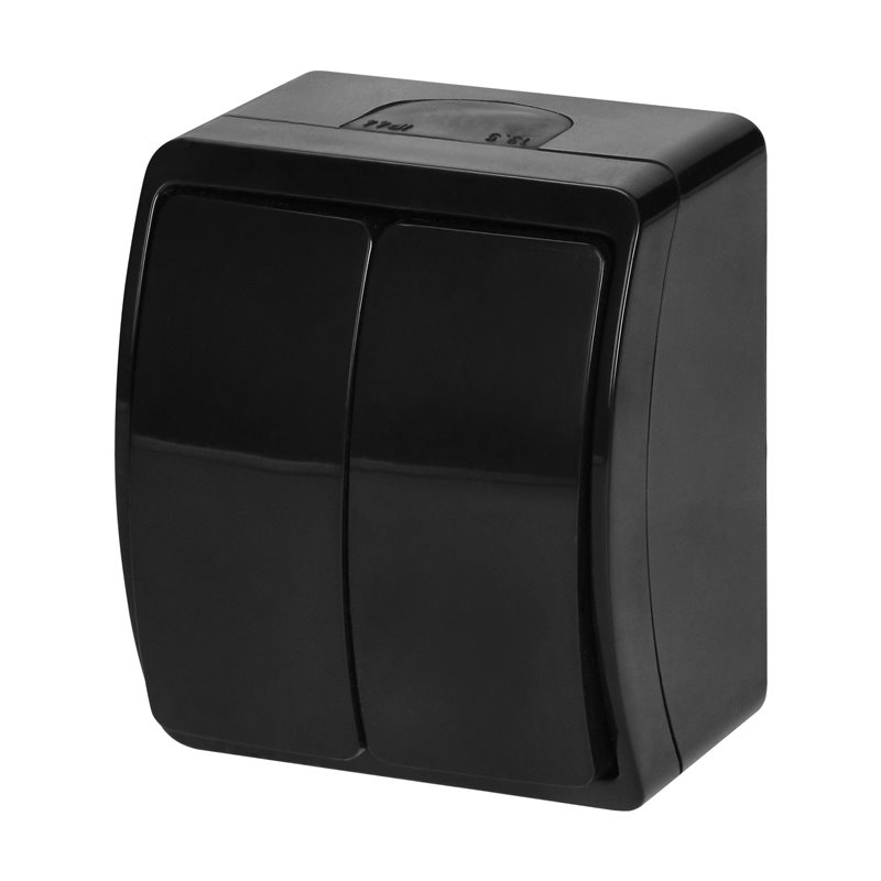 ŁĄCZNIK ŚWIECZNIKOWY N/T AQUATIC, IP44, CZARNY ORNO ŁĄCZNIK ŚWIECZNIKOWY N/T AQUATIC, IP44, CZARNY ORNO