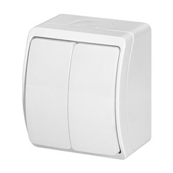 ŁĄCZNIK ŚWIECZNIKOWY N/T AQUATIC, IP44, BIAŁY ORNO ŁĄCZNIK ŚWIECZNIKOWY N/T AQUATIC, IP44, BIAŁY ORNO