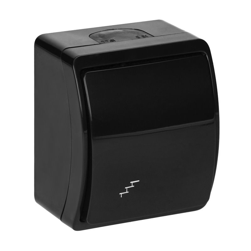 ŁĄCZNIK SCHODOWY N/T AQUATIC, IP44, CZARNY ORNO ŁĄCZNIK SCHODOWY N/T AQUATIC, IP44, CZARNY ORNO
