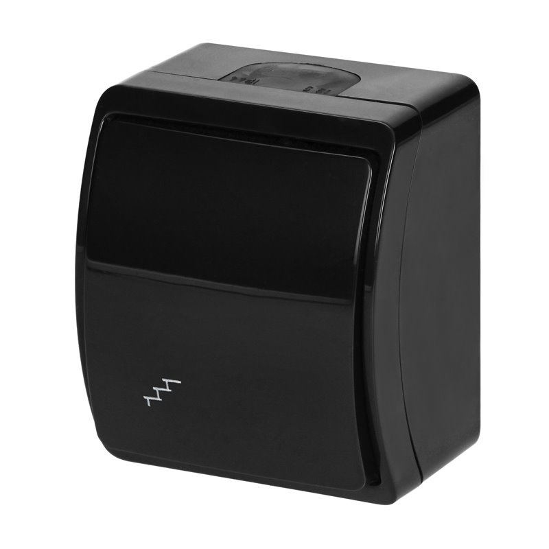 ŁĄCZNIK SCHODOWY N/T AQUATIC, IP44, CZARNY ORNO ŁĄCZNIK SCHODOWY N/T AQUATIC, IP44, CZARNY ORNO