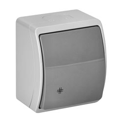 ŁĄCZNIK KRZYŻOWY N/T AQUATIC, IP44, SZARO-GRAFITOWY ORNO ŁĄCZNIK KRZYŻOWY N/T AQUATIC, IP44, SZARO-GRAFITOWY ORNO