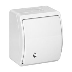 PRZYCISK DZWONEK N/T AQUATIC, IP44, BIAŁY ORNO PRZYCISK DZWONEK N/T AQUATIC, IP44, BIAŁY ORNO